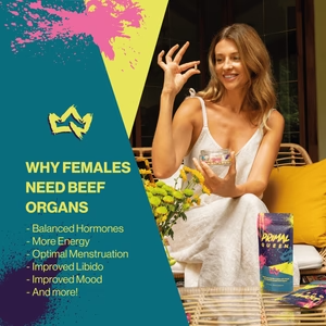Grass Fed Beef Organ Supplement for Women