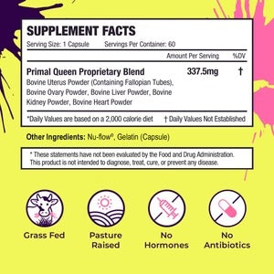 Grass Fed Beef Organ Supplement for Women